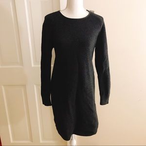 The Loft- Grey / Charcoal Sweater Dress